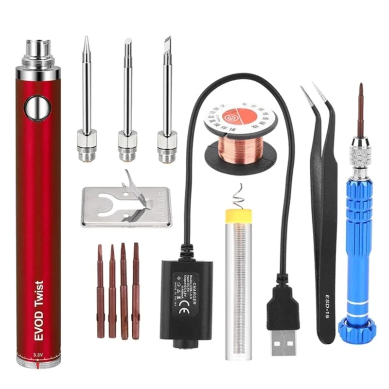 5V 15W Soldering Iron Battery-powered Soldering Iron with Built-in Battery Dropship