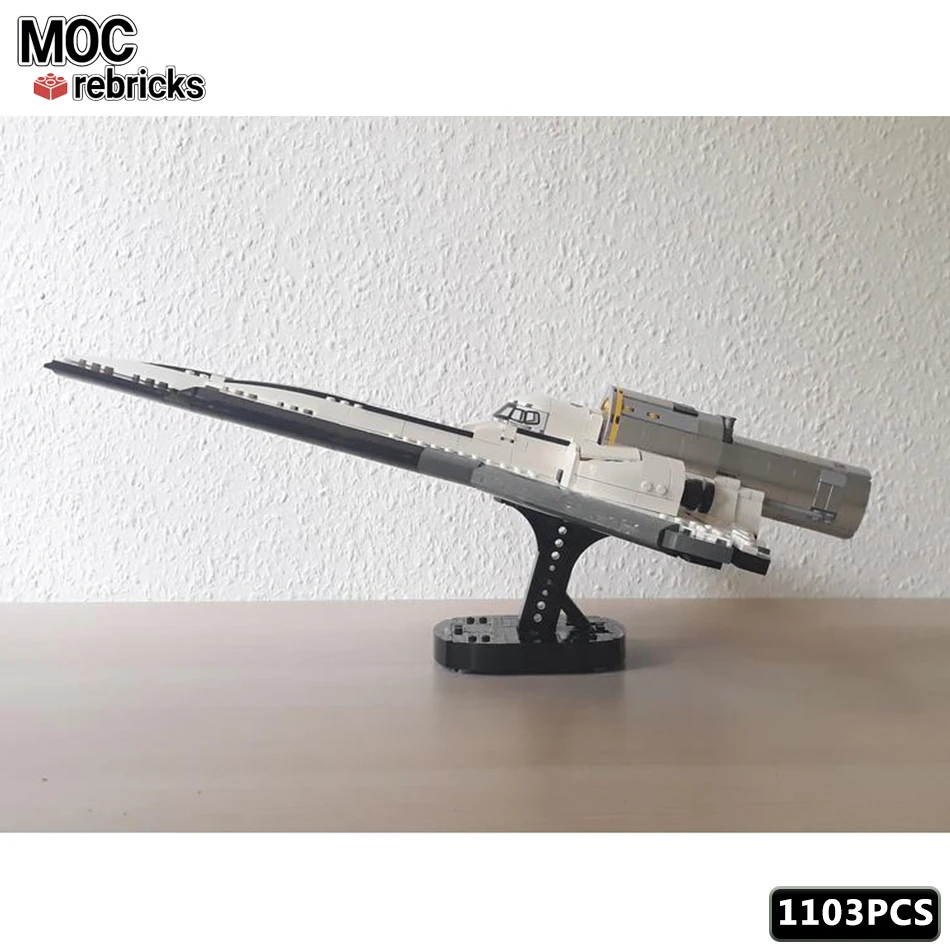 MOC Space War Movie Series Discovery Star Explorer Building Block Model Granule Bricks Set Children's Gifts Educational Toys view 6