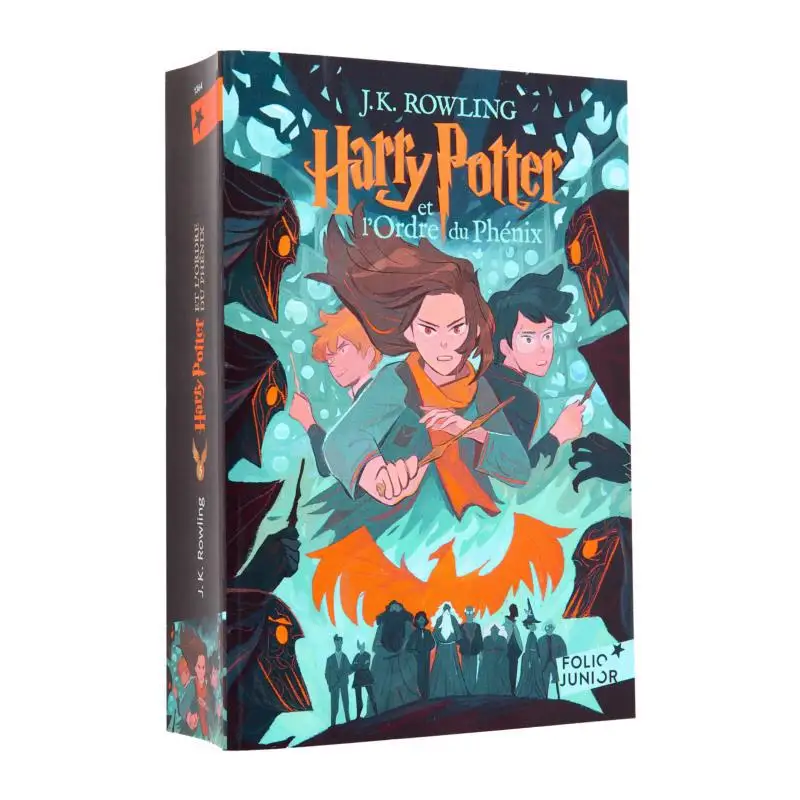 هاري بوتر المجلد 5 هاري بوتر و سيد العنقاء J K رولينج جاليمارد 9782075187749 كتاب #1