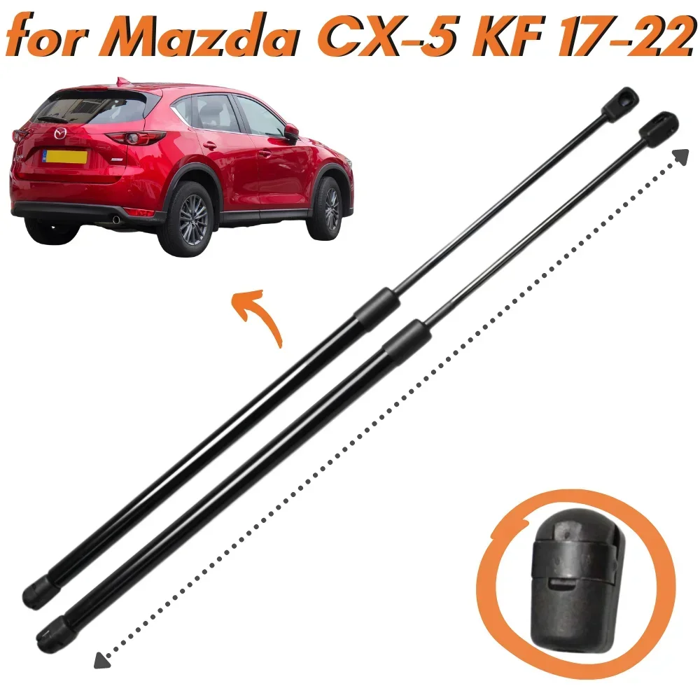 

Qty(2) Carbon Fiber Trunk Struts for Mazda CX5 CX-5 KF 2nd SUV 2017-2022 Tailgate Rear Boot Lift Supports Gas Springs Shocks