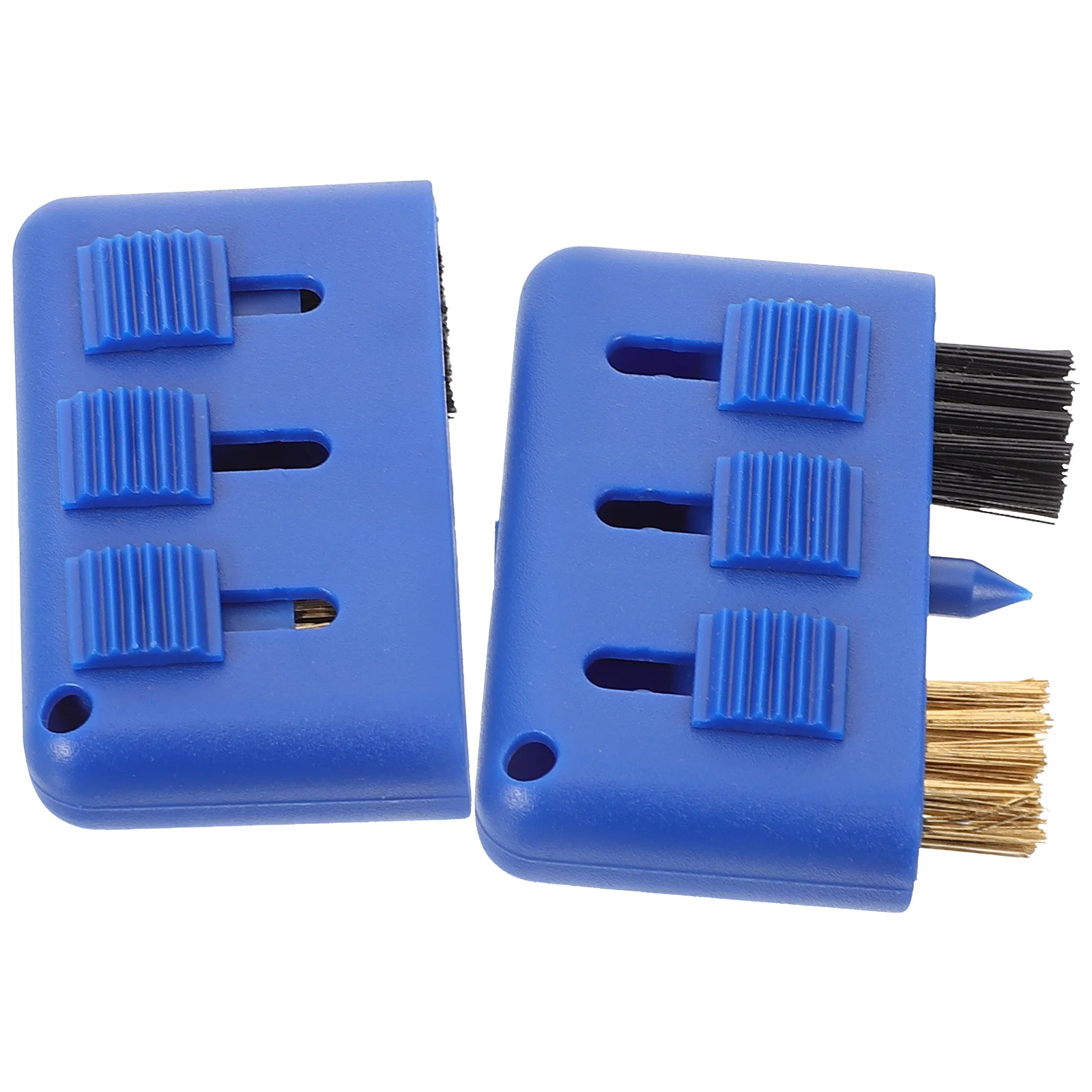 

2pcs Golfs Club Brush Reusable Golf Ball Cleaner Light Weight Durable Rubber Brush For Outdoor Golf Practice Training Course Use