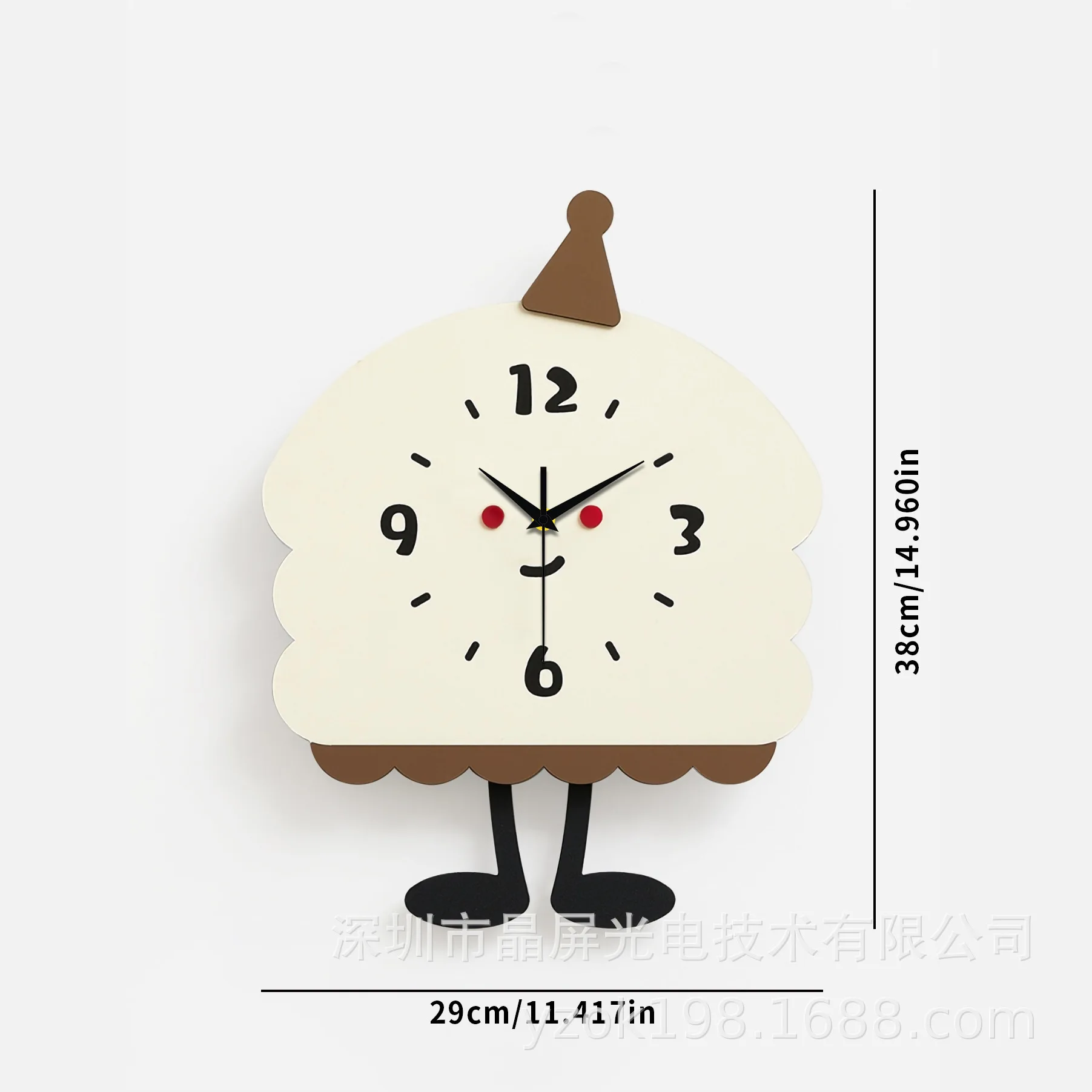 

Joylive Simple And Creative Wall Clock For Decorating The Living Room Customized Cartoon Clock For Wall Hanging