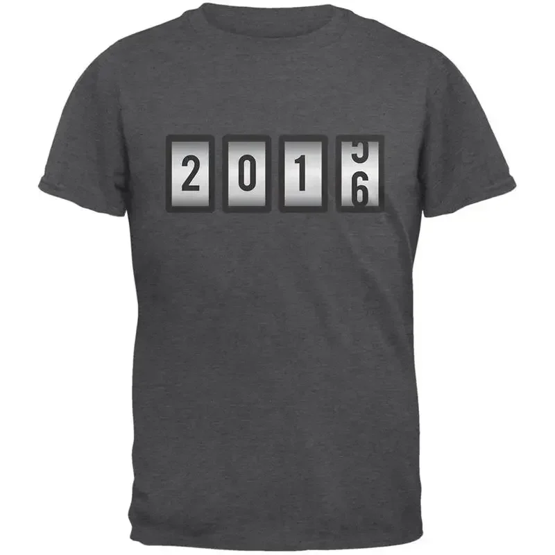 New Years 2016 Slots Dark Heather Adult T Shirt