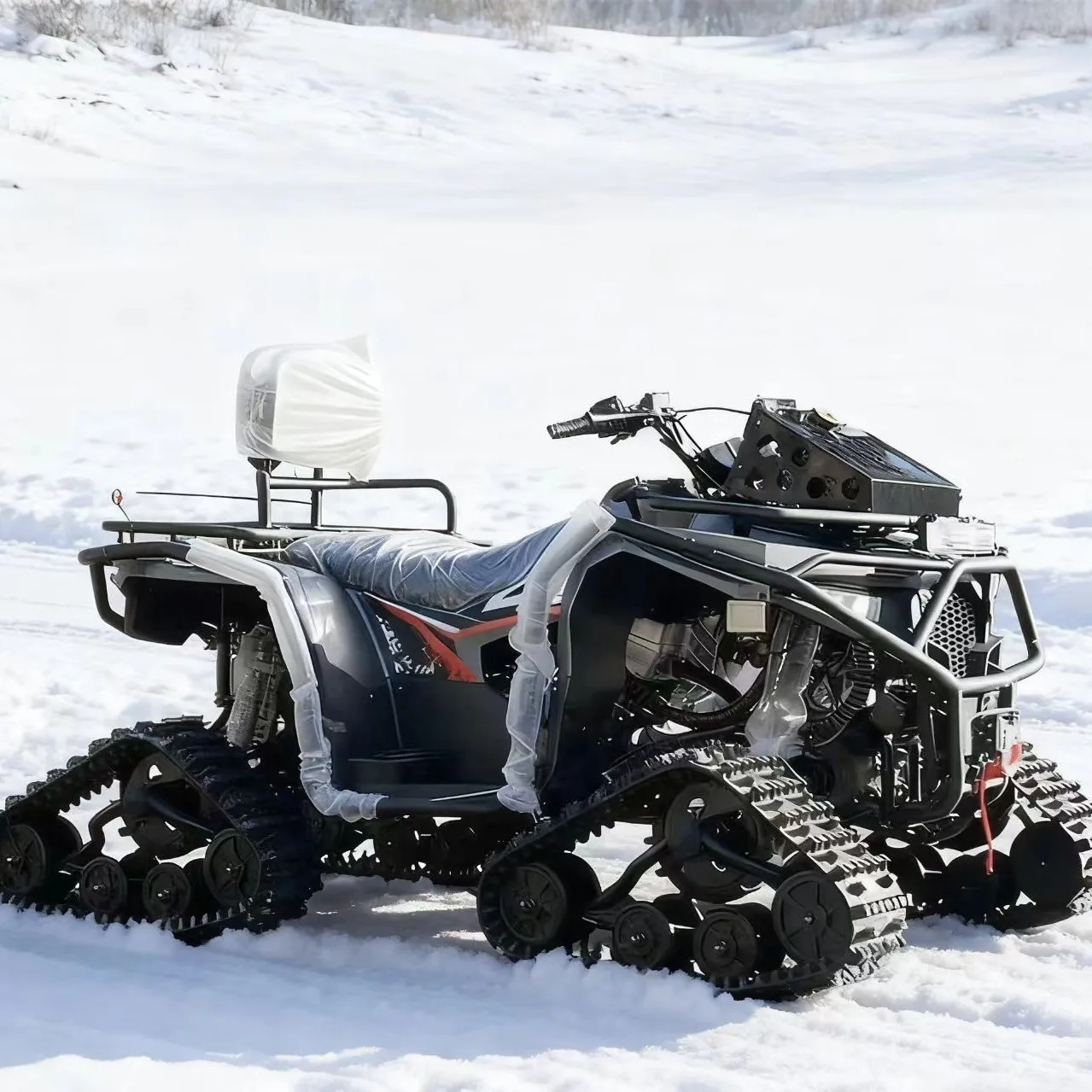 

Commercial Snowmobile | Powered By CVT350 26.5kW High-Performance Engine For Professional & Utility Use