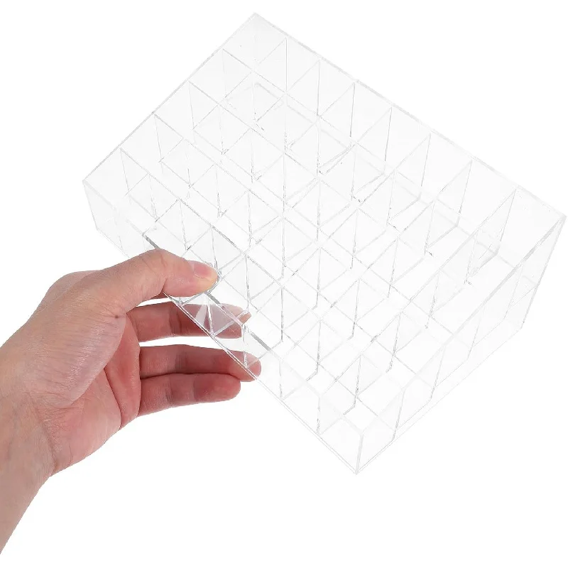 

Многофункциональный ящик для хранения косметики, 2 шт., с отделениями для легкого доступа, 40 отделений, экономия места