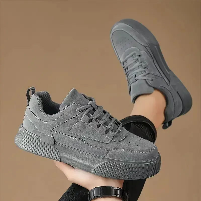 

Designer's New Men's Shoes, Couple's Casual Skateboard Shoes, Comfortable Sports Shoes, Men's Fashion Thick Sole, Plus Size