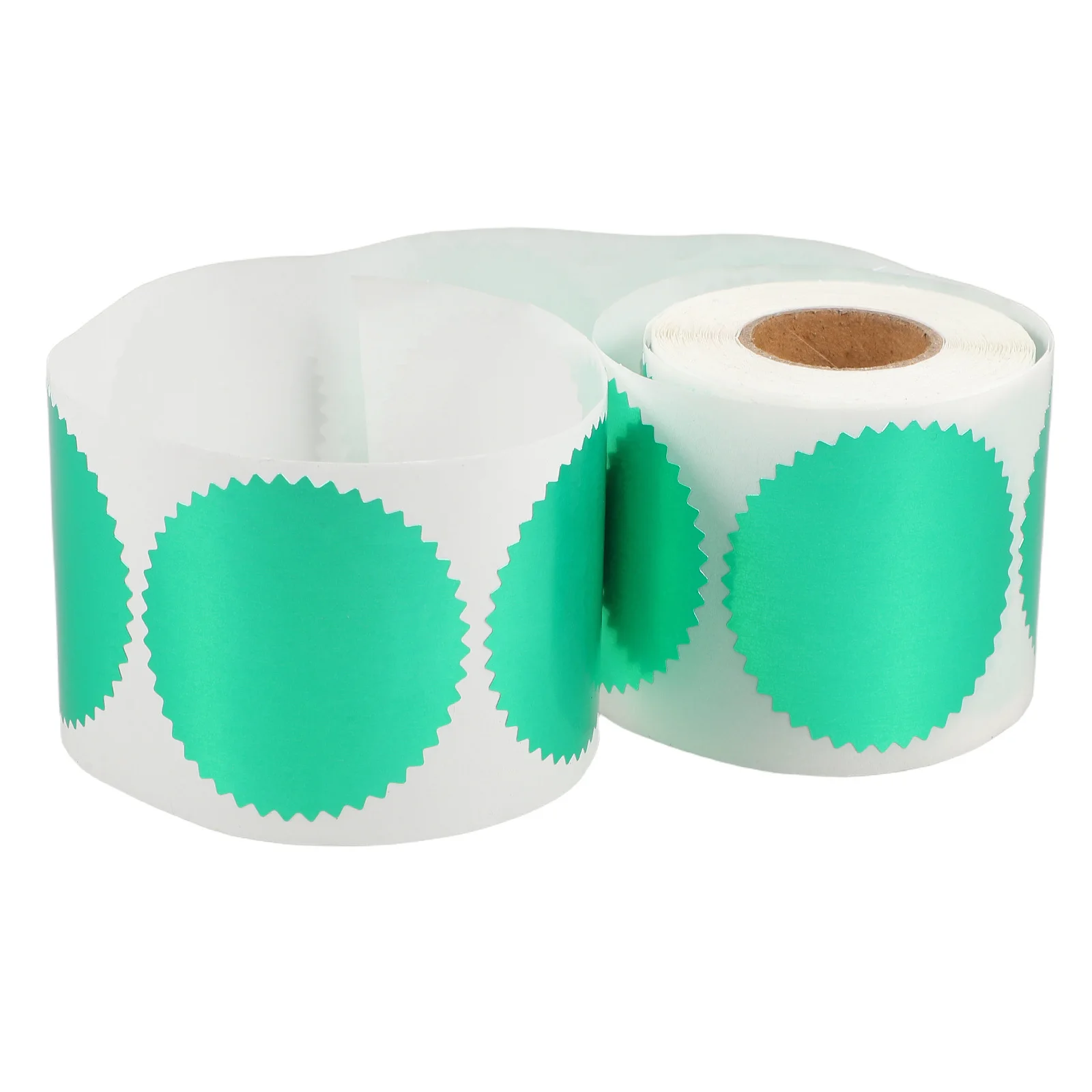 250 قطعة ملصقات ختم الصلب النقش ملصقات الختم ملصقات لاصقة مسننة لشهادات الأختام غير المتحركة للاستخدام المكتبي #2