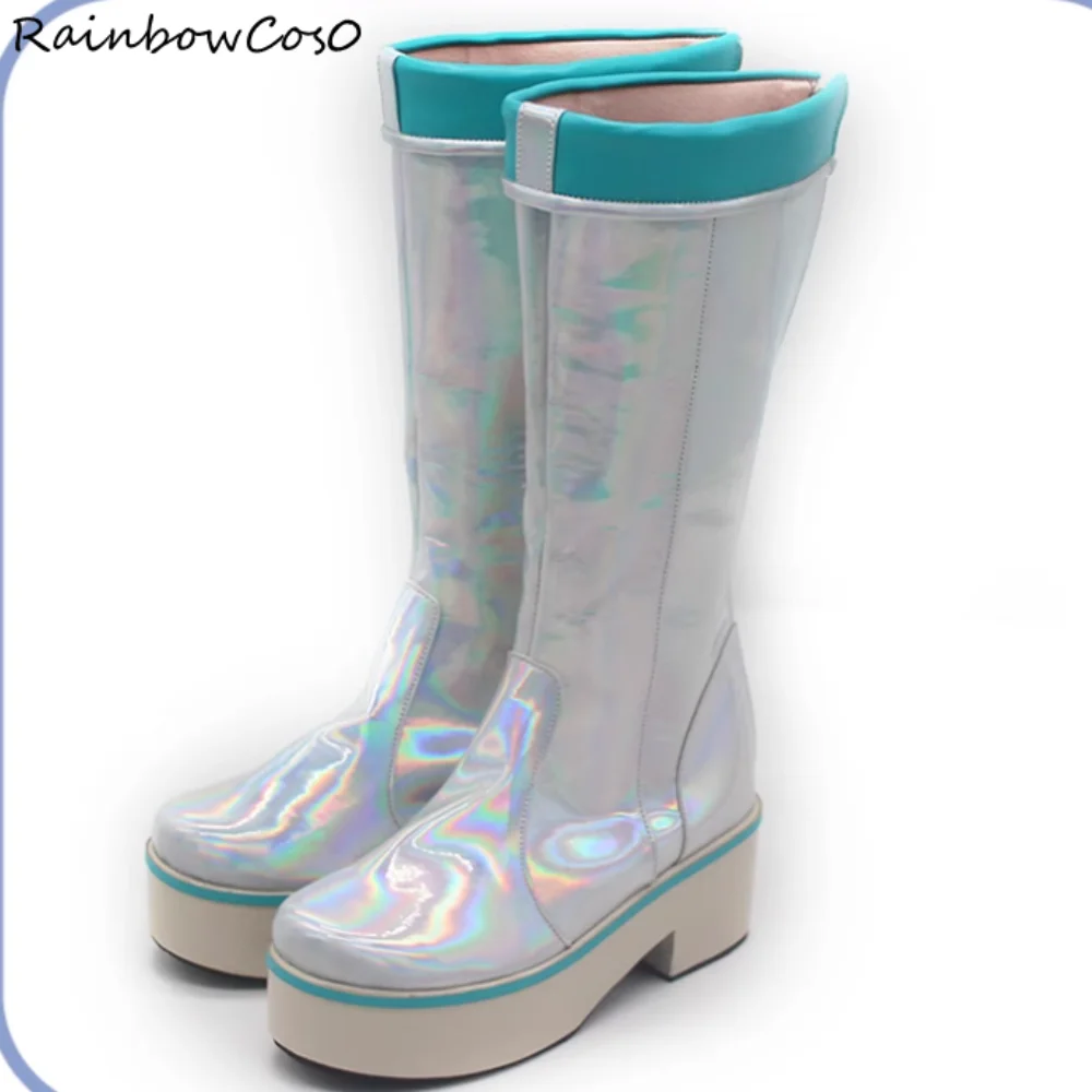 Tsukimura Temari Gakuen IDOLM @ STER أحذية كوسبلاي أحذية لعبة أنيمي حفلة الهالوين RainbowCos0 W5049