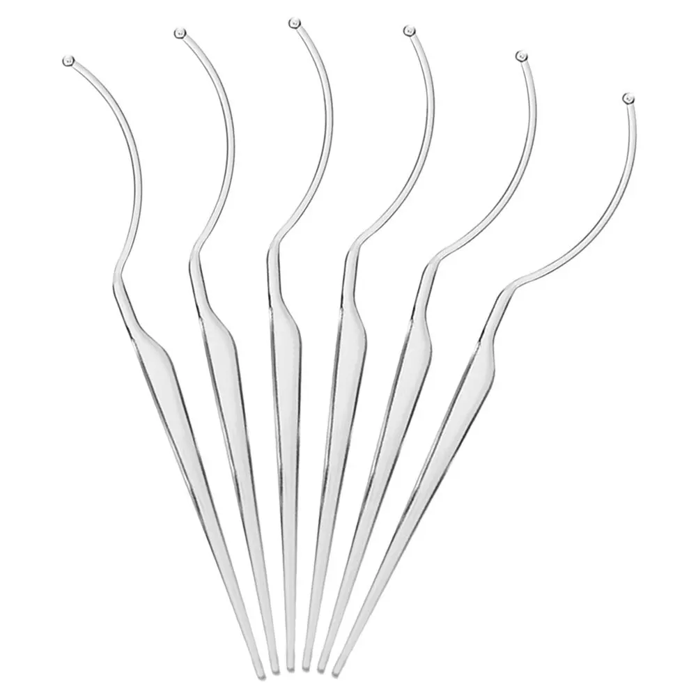 

6Pcs False Eyelash Display Sticks Acrylic Reusable Holder Lash Organizer Beauty Storage Tool Portable Display Holder