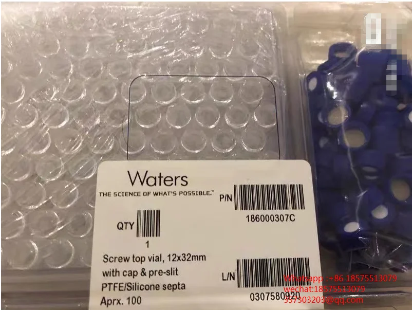 

WATERS 186000307c Sample Bottle 186000307 2mL 12*32mm 100/PK New &original