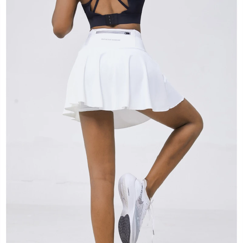 High Quality Women Pleated Skirts Sports Golf Tennis Skirt Gym Fitness Athletic Badminton Running Yoga Sof Short Workout Skort