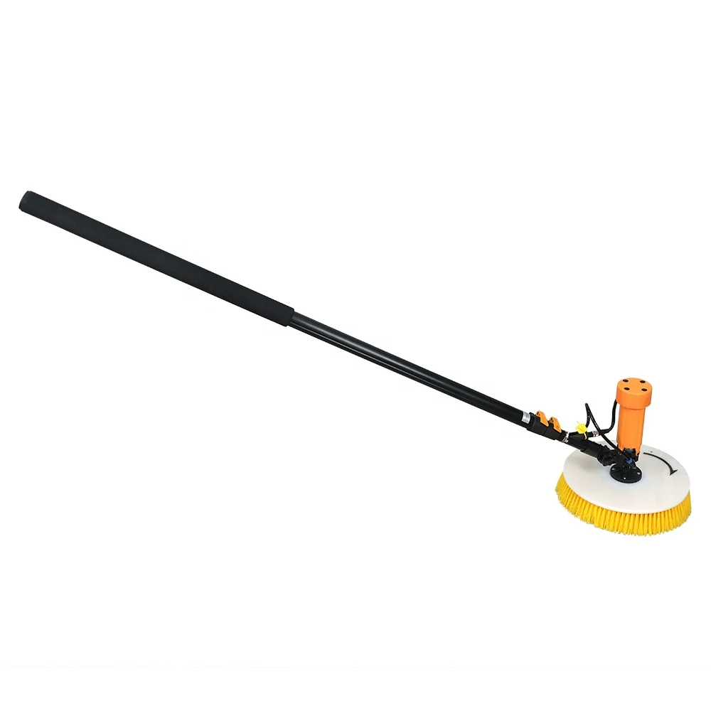 

Electric Head Solar Panel Electric Cleaning Brush Kits for Solar Power System Handle Cleaner for System Panel