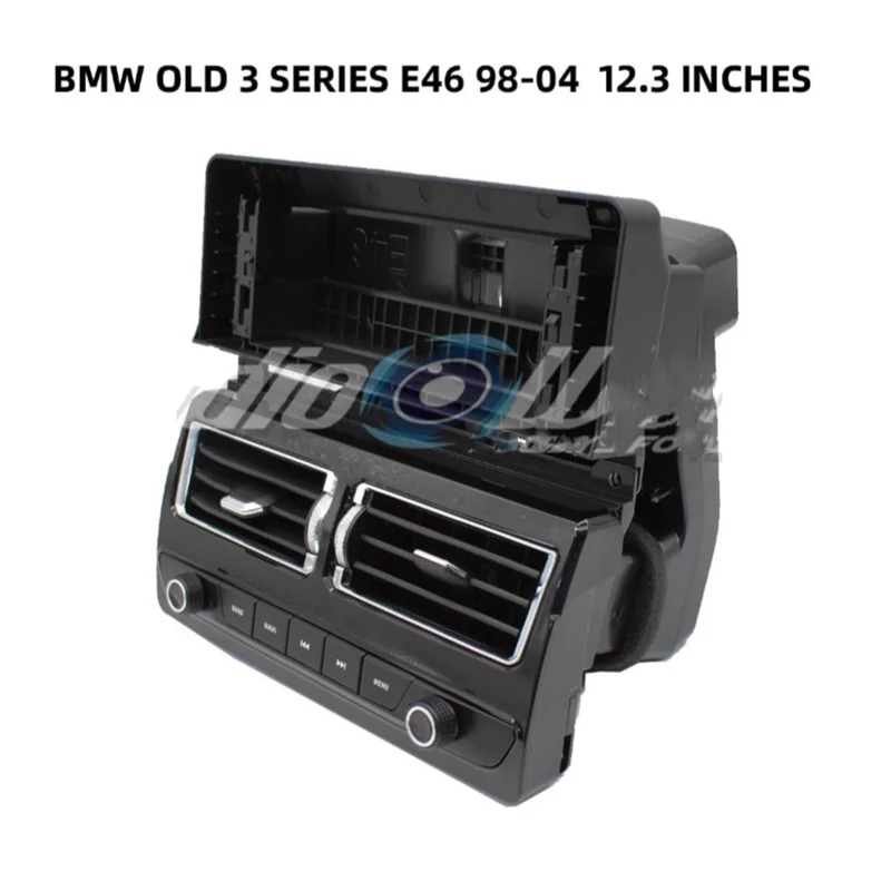 12.3 Inch Car Frame Fascia Adapter Android Radio Dash Fitting Panel Kit Navigation frame For 1998-2004 BMW OLD 3 SERIES E46