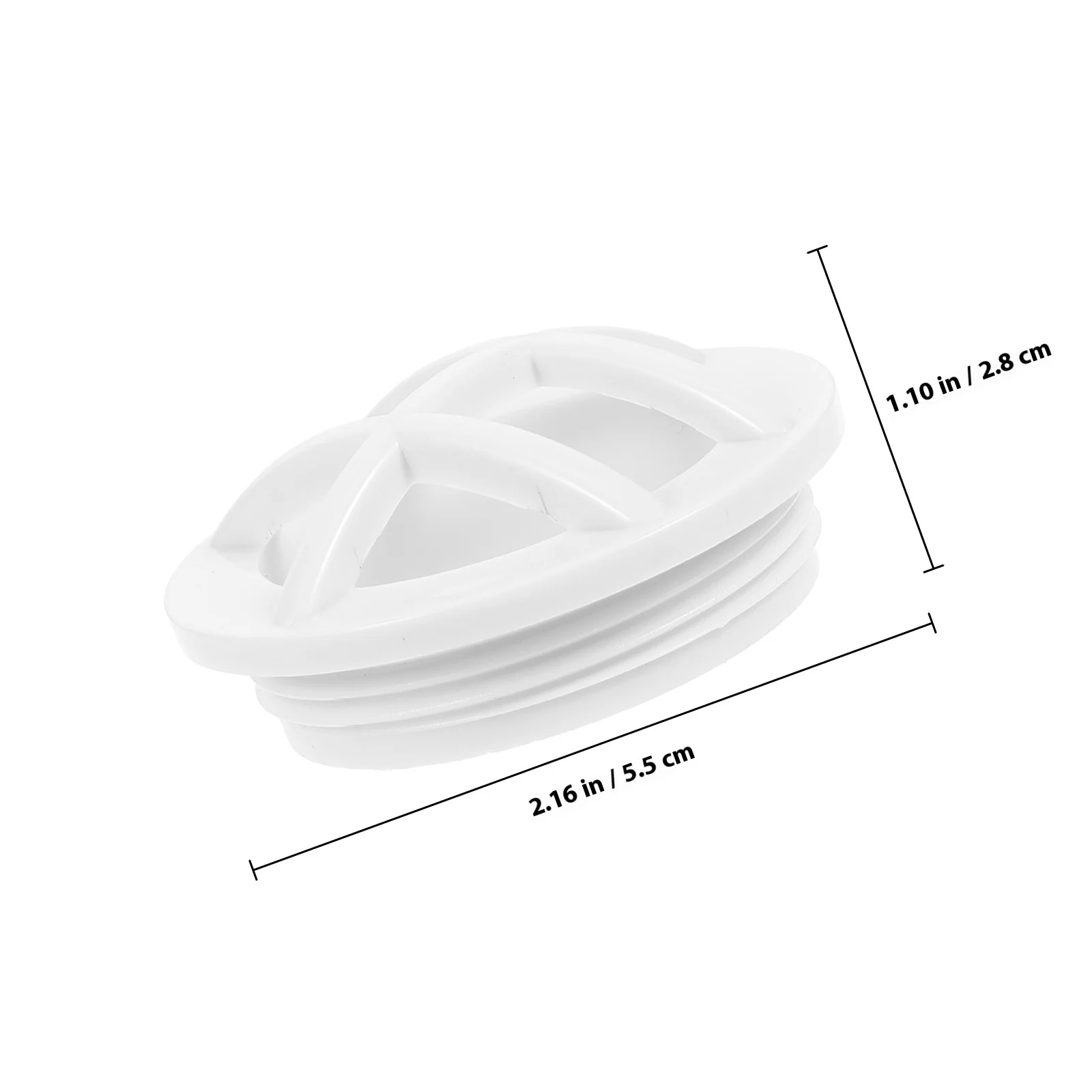 Zwembadmuurinlaat Veiligheidsrooster ABS Vervangbare inlaatzeef Zwembadaccessoire Vervangbaar roosterinzetstuk