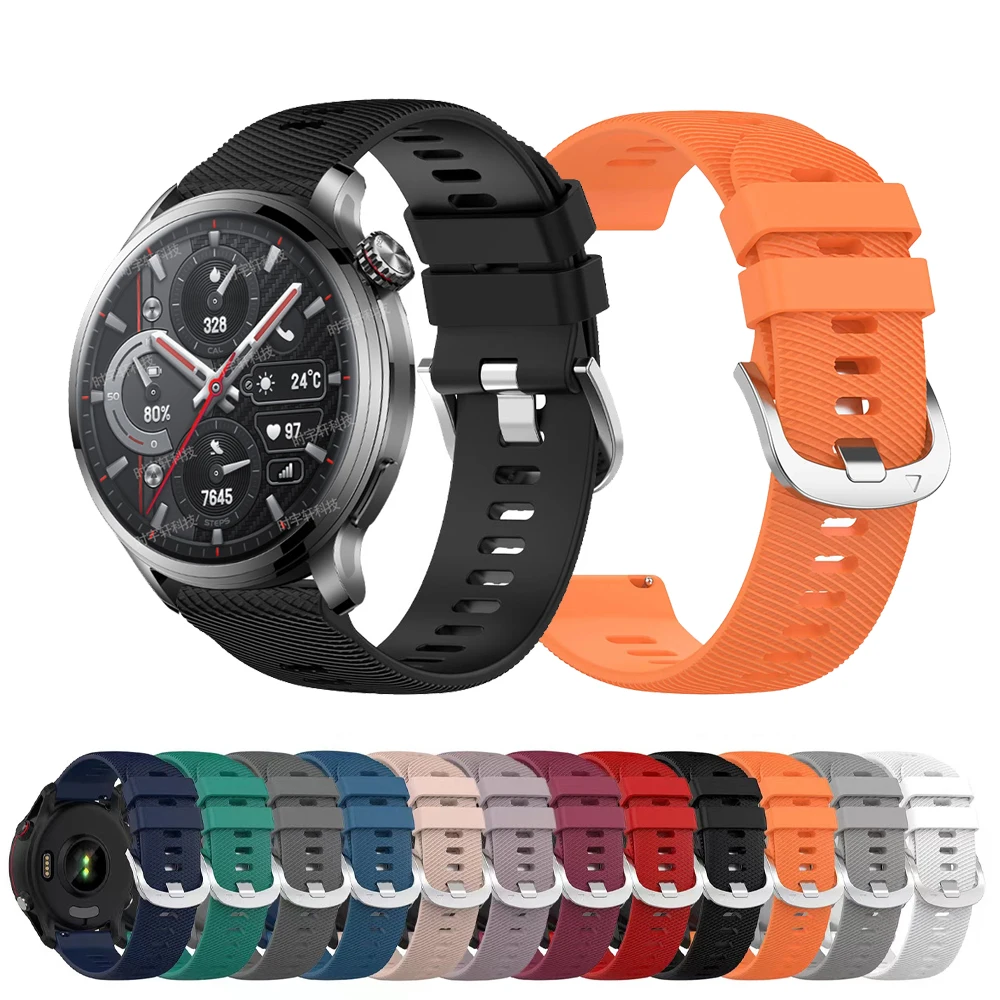 22mm 20mm Band For Honor Watch 4 Pro Smartwatch Silicone Sport Strap For Honor Watch GS Pro/GS 3/ES/Magic 2 42mm 46mm Bracelet