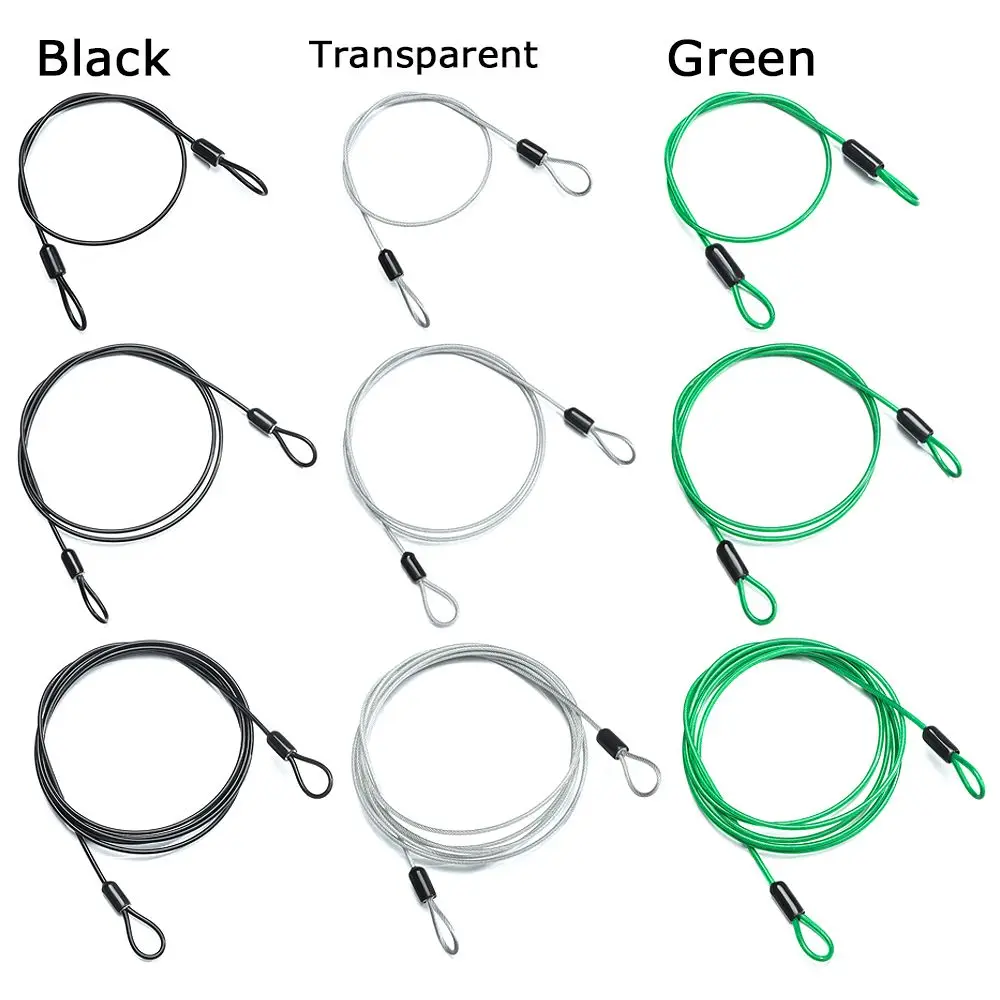 자전거 보안 안전 로프, MTB 자전거 로프 사이클링, 강력한 와이어, 도로 자전거 잠금, 강철 케이블 잠금, 자전거 잠금 와이어, 자전거 액세서리