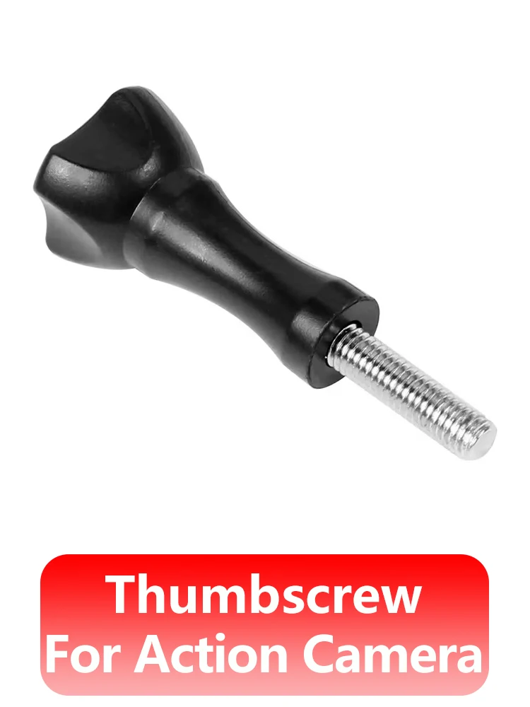 Vis à molette longue pour GoPro Hero 13 12 11 10 9 8 7 6 5 4 SJCAM Insta360 AKASO DJI Osmo, accessoires de caméra d'action