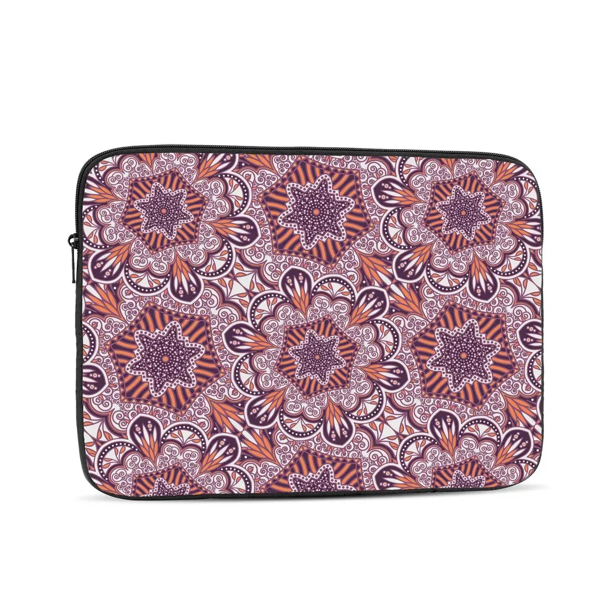 Seamless Pattern Ethnic Floral Computer ipad Laptop Cover Case Laptop Sleeve Bag Portable Cover Fundas Pouch