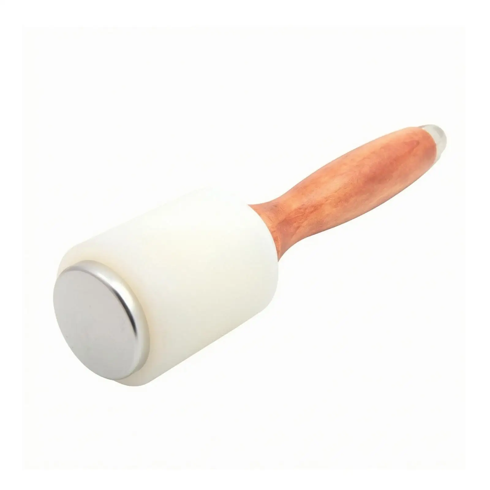 Professional Leatherworking Mallet with Shock Resistant Nylon Head for Stamping Tools
