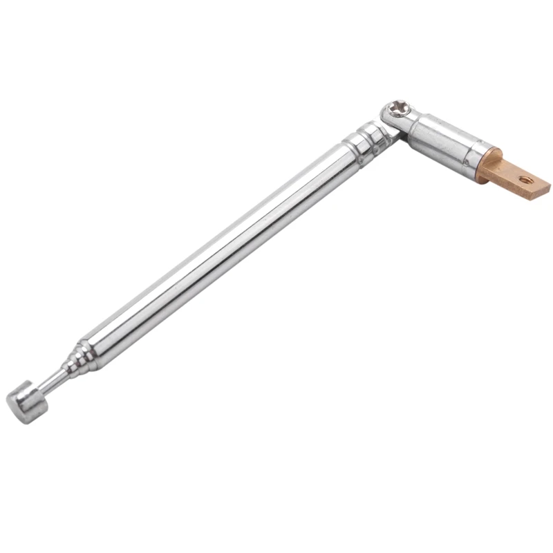 라디오 TV용 텔레스코픽 안테나, 2X 교체, 25.4cm, 10 인치, 5 섹션, 신제품