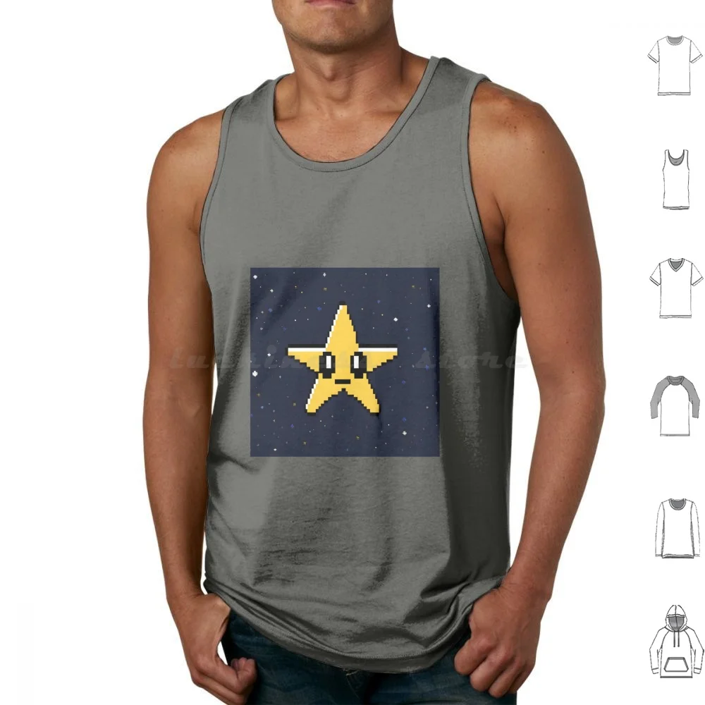 The Lone Star Tank Tops Print Cotton Stars Lonely Loneliness