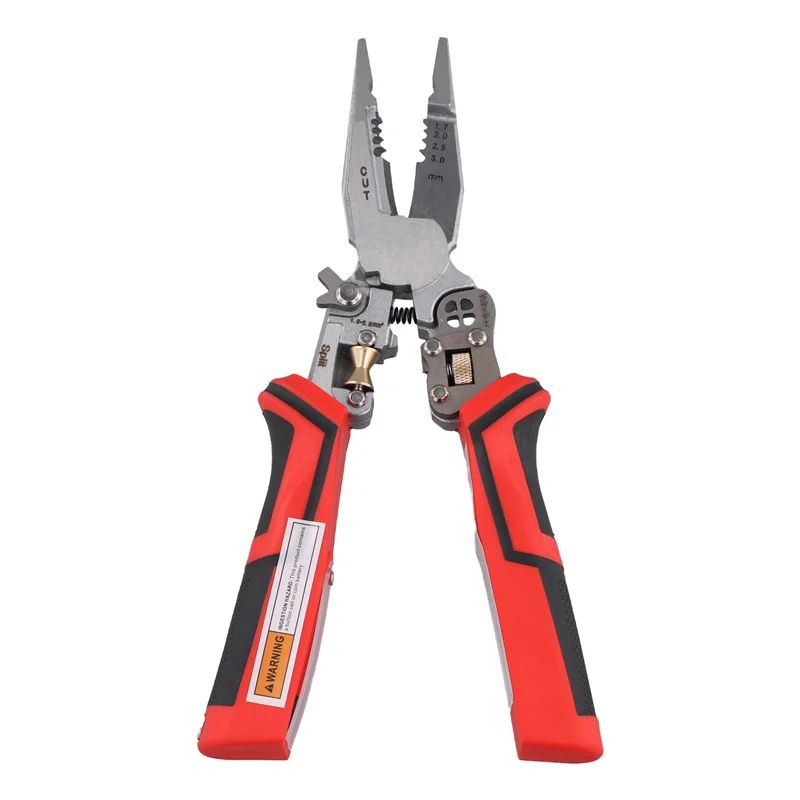 

С тестером напряжения Универсальные плоскогубцы для зачистки проводов с измерением электричества-AA26