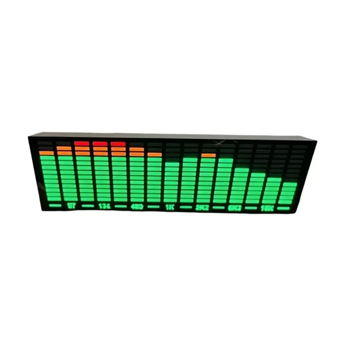 Fits for Music Spectrum LED Pickup Voice Control Rhythm Analyzer Light Display Audio Level Indicator VU Meter Atmosphere Lamp A view 2