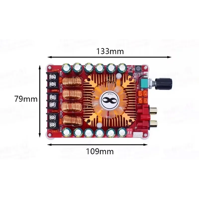 TDA7498E Digital Power Amplifier Board 2X160W Stereo BTL220W Spot