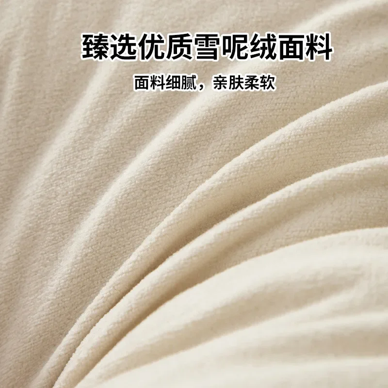 High-end triangle bedside cushion 2025 new large backrest bed tatami upholstery integrated pillow can be removed and washed