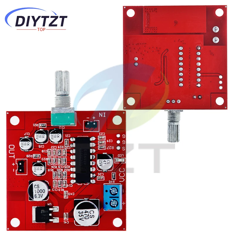 DIYTZT PT2399 CD2399 Microphone Reverb Plate Reverberation Board No Preamplifier Function Module