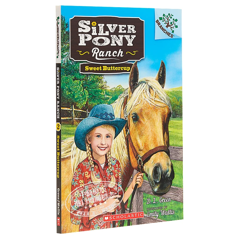 

Серебряный пони Ранчо 02, сладкий лютик D L, зеленый SCHO, домашняя самооперационная книга ZY 9780545797696