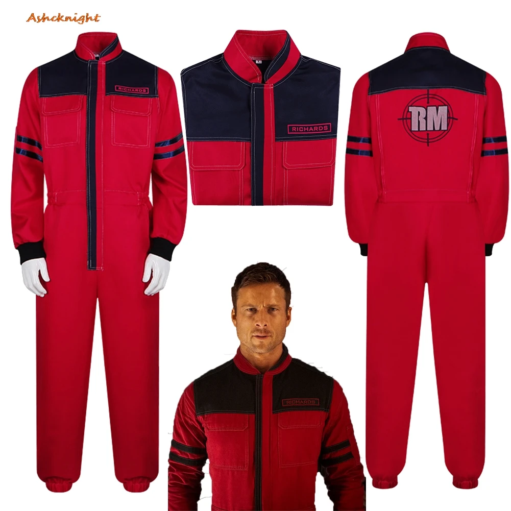 

2025 фильм Running Man, косплей Ben Richards, комбинезон, тканевый мужской вечерний маскировочный костюм для ролевых игр, костюм на Хэллоуин, карнавальные наряды, костюм