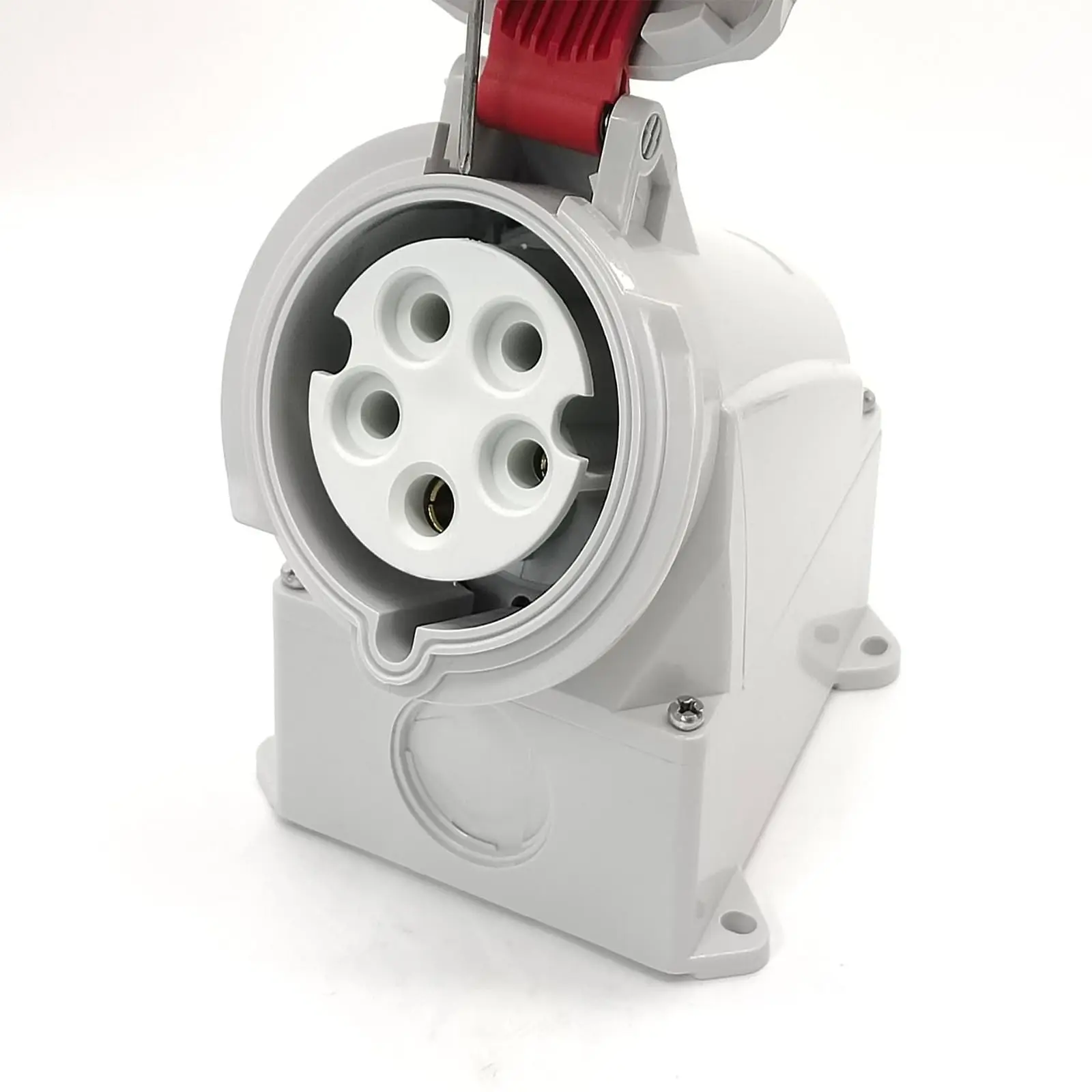 IEC60309 Waterproof Industrial CEE Connector Socket 5Pin 32A 400V 3P+E+N IP67 (Type-1）