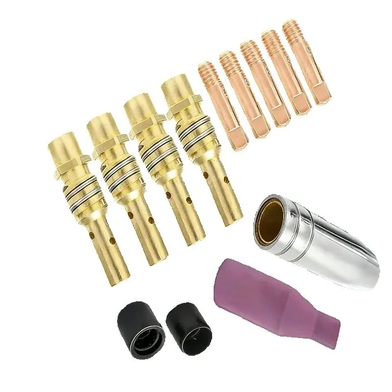 

15AK Conductive Nozzle Protective Sleeve Welding Gun Accessories Set of 2 for Enhanced Performance 13PCS Set