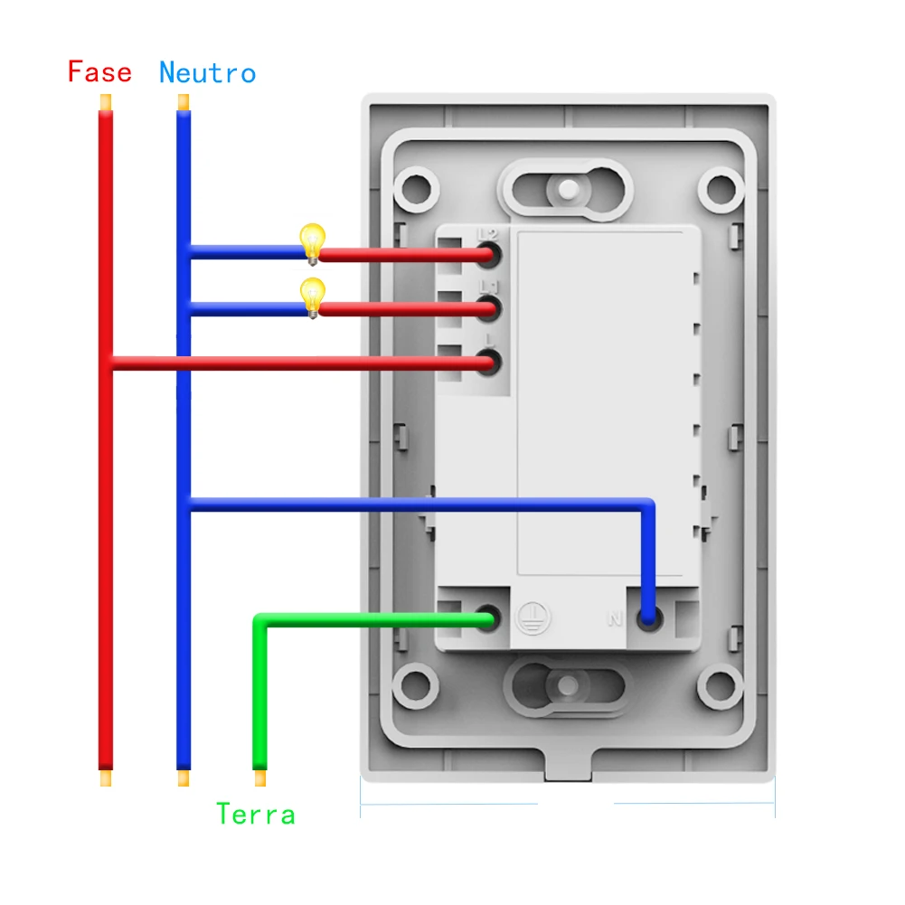 Shawader Wifi Smart Tuya Israel Light Switch Wall Socket Israeli Plug Electrical Outlet Touch Glass Panel by Alexa Google Home