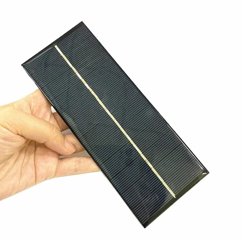 Mini Solar Panel  Epoxy 1W 2W 3W 4W 5V 6V 7V Sunlight Charge Power Bank Battery With 1m Cable Mono or Polycrystalline