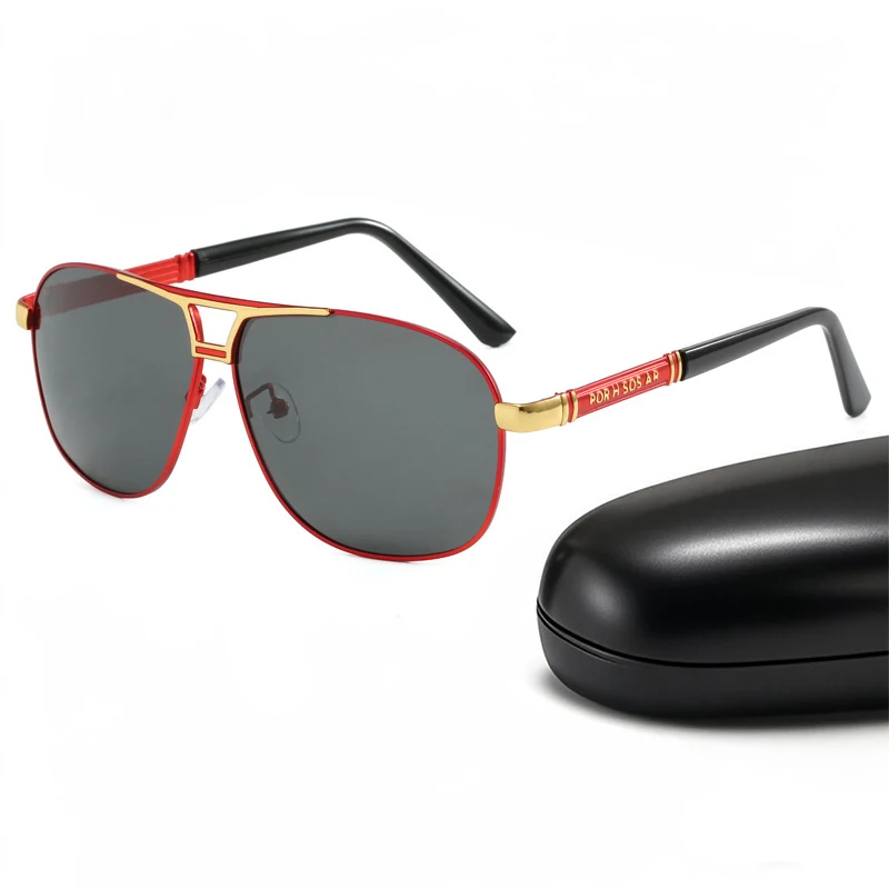 

Роскошные квадратные дизайнерские модные поляризационные солнцезащитные очки для женщин и мужчин в стиле ретро, солнцезащитные очки с УФ-защитой, очки 2025 Y2K