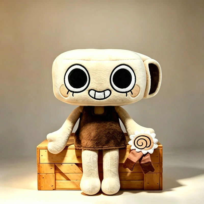 Image of Dandys World Shelly Plüschtier, weiche Cartoon-Puppe, Spiel-Peripherie, Sammlerstück, Geschenk für Heimdekoration, Sofa-Ornament, Ausstellungsgegenstand