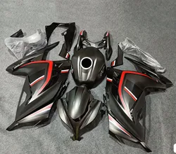 Motorcycle Fairing Kit Fit For Ninja250 Ninja300 EX300 Ninja 300 2013-2017 Bodywork Set High Quality Abs Injection Matt Black
