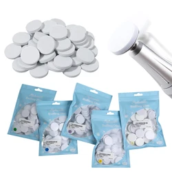 25/20/15mm Pedicure Polishing Pads Self-Adhesive Replaceable Sanding Paper Foot Dead Skin Remove Nail Buffing Disc Accessories