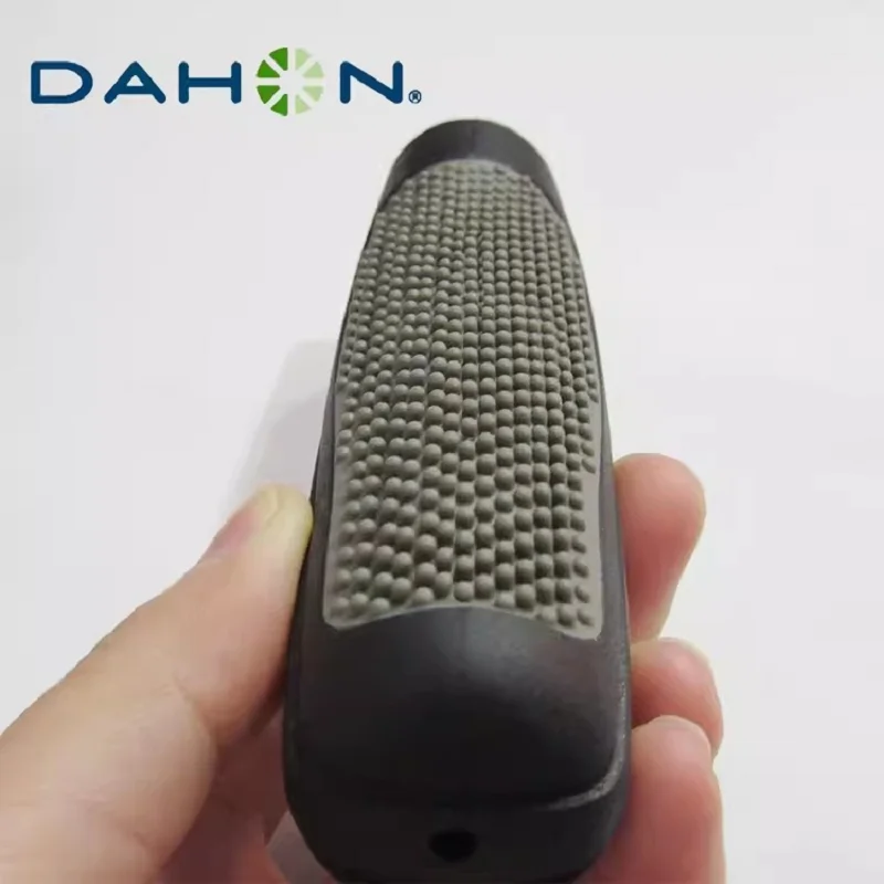 DAHON BYA412 Original Bicycle Handlebar Grips Folding MTB Bike Rubber Handlebar Grips 22.2mm Universal Accessory Gray Black