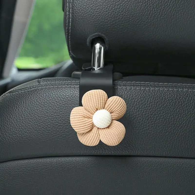 Headrest Hooks For Car Car Bag Holder Chair Back Storage Hook Slim Design Strong Bearing Capacity Purse Hanger For Car Keep Your