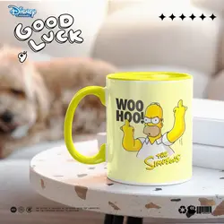 Disney Simpsons Ceramic Mug Cartoon Mug Creative Simpsons  Ceramic Coffee Mug Disney Home Decorations