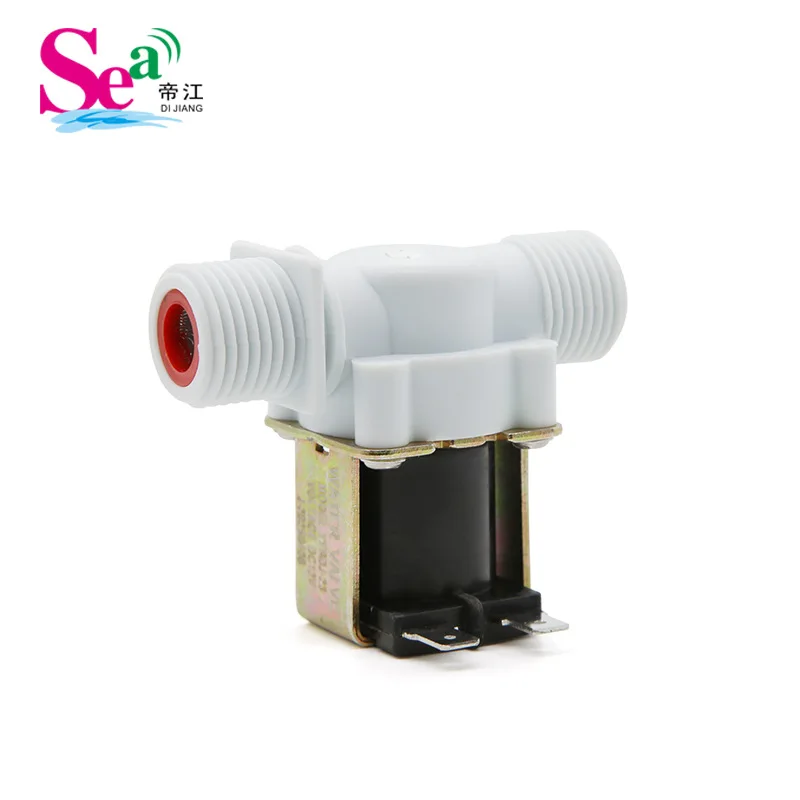 FPDJ-23 G1/2'' Normally Cosed Inlet Plastic Solenoid Valve for Water Dispenser Automatically Flushing Valve DC12V/24V/AC220V