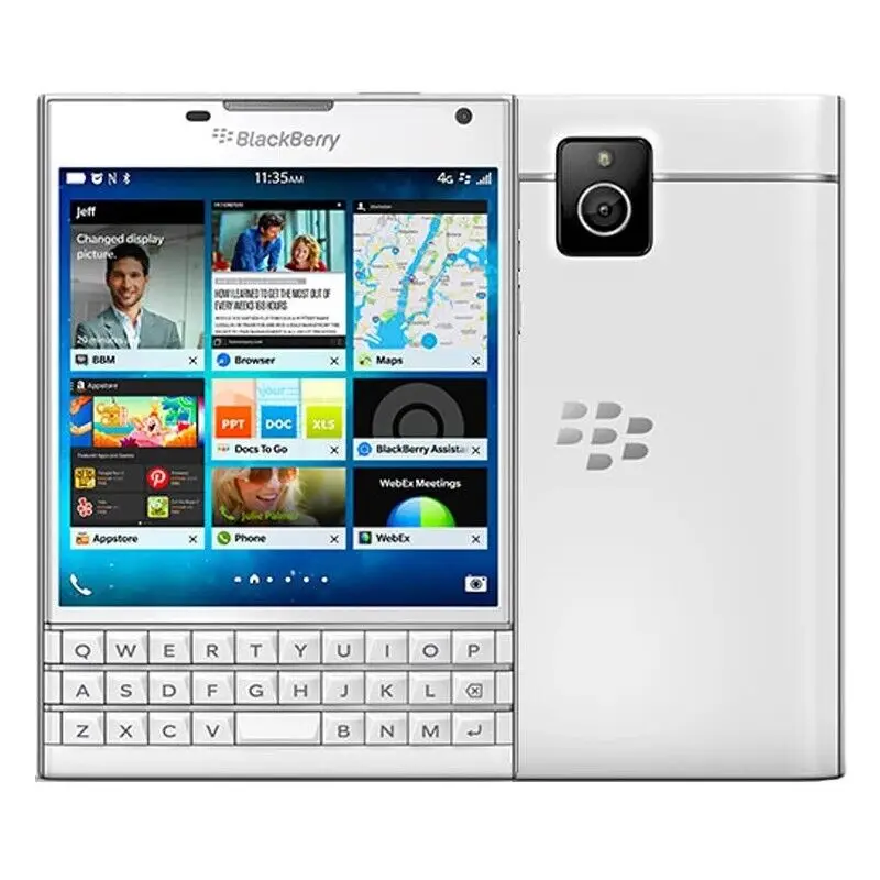 هاتف بلاك بيري باسبورت II Q30 4G الأصلي 4.5 بوصة 3 جيجابايت رام 32 جيجابايت روم سنابدراجون 801 هاتف ذكي رباعي النواة