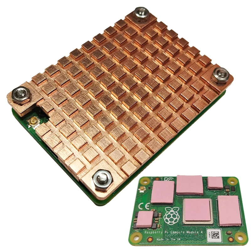 Der reine Kupferkühler für den Raspberry Pi Compute Module 4 – Eine detaillierte Bewertung