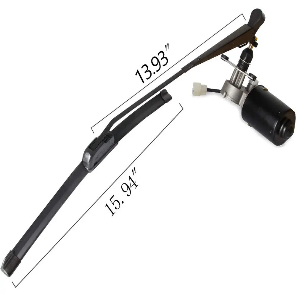 العالمي 12 فولت UTV الكهربائية ممسحة زجاج أمامي مجموعة المحرك ل بولاريس رينجر 570 800 900 1000 1000XP RZR WM-0270