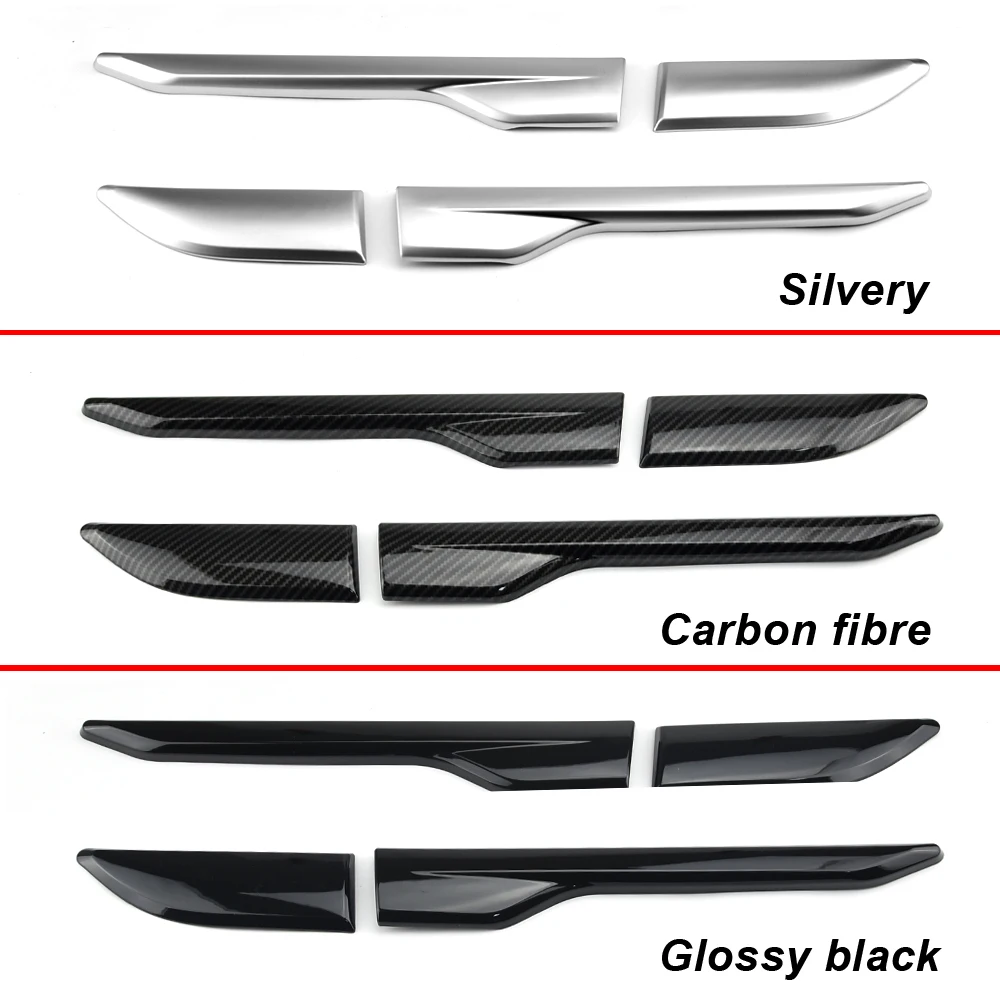 4 Stück glänzend schwarz seitlich entlüftung Auslass abdeckung Verkleidung für Land Rover Range Rover Evoque 2015-2019 Autozubehör – Detail 5