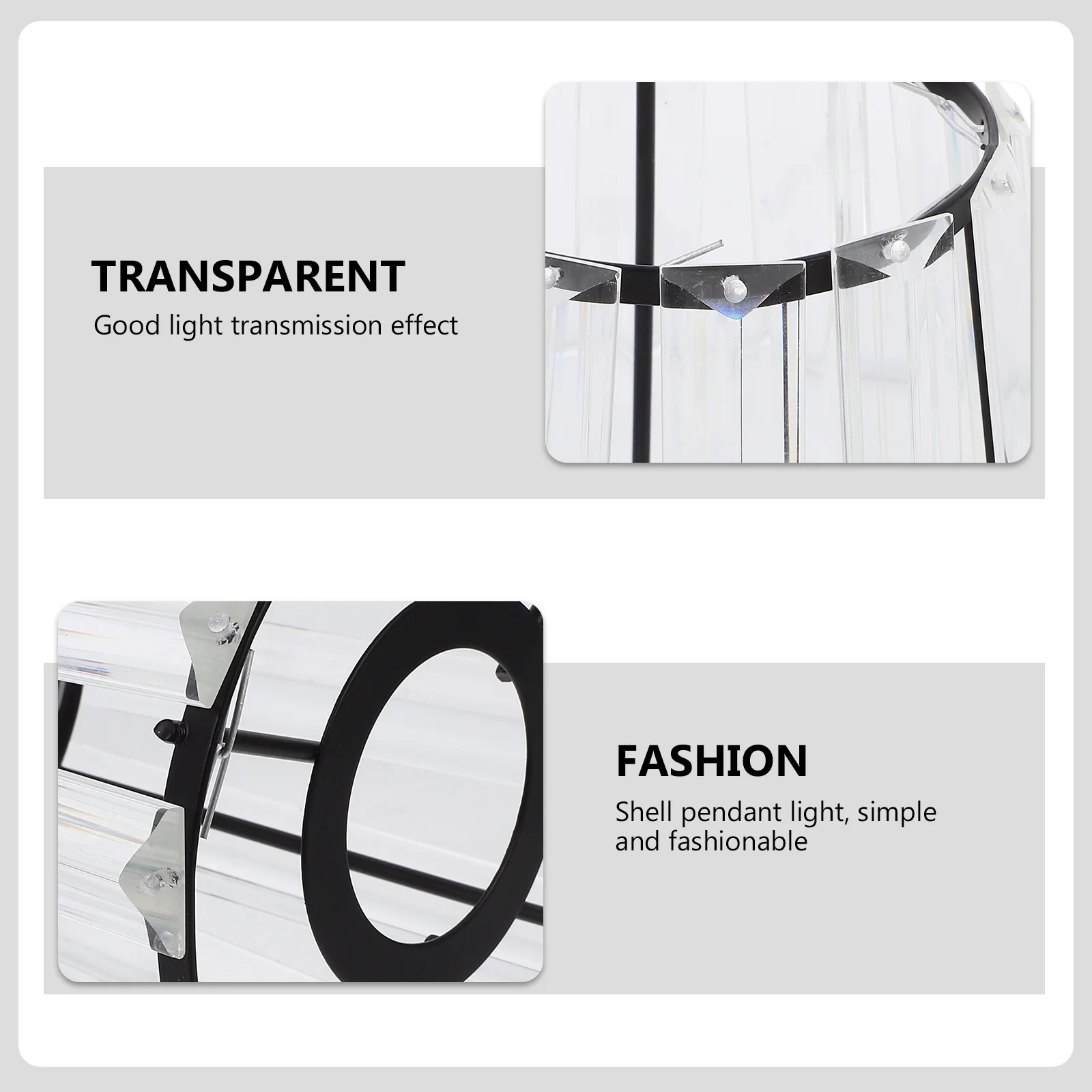 

Glass Lampshade E27 Pendant Light Fixture Cover Decorative Lampshade for Home Bedroom Living Room Study Easy to Install