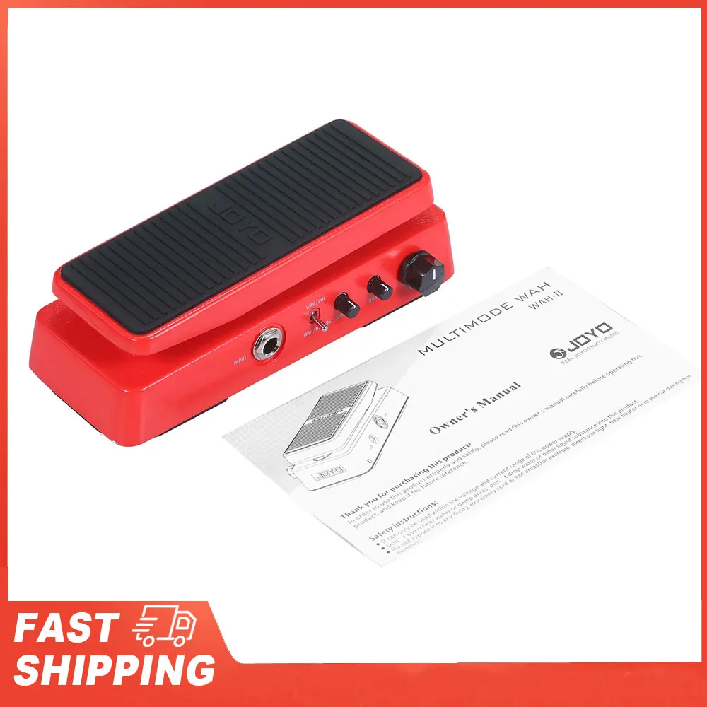 

2-In-1 Electric Guitar Tones Effect Pedal with Volumes Wah-Wah Pedal and Adjustable Tones for Electric Guitar Players Musical